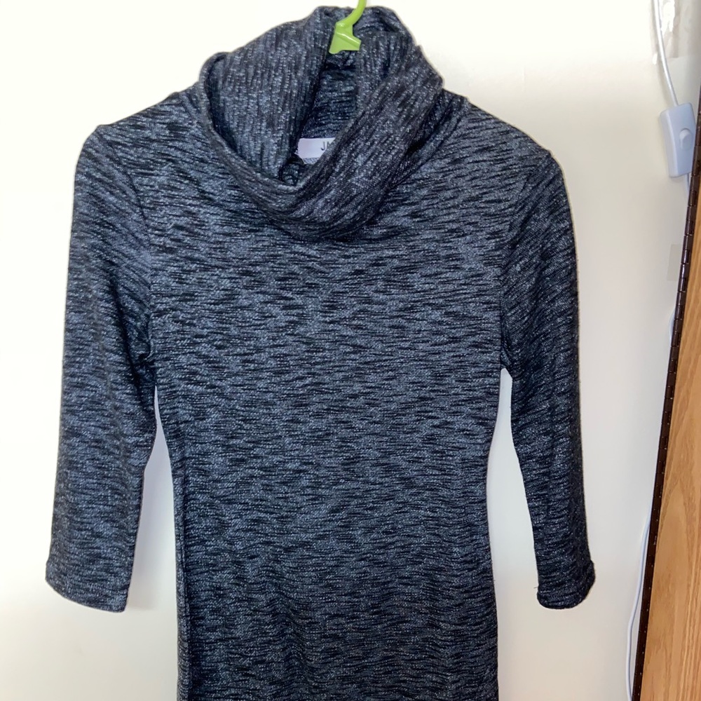 JACK Grey Cowl neck dress